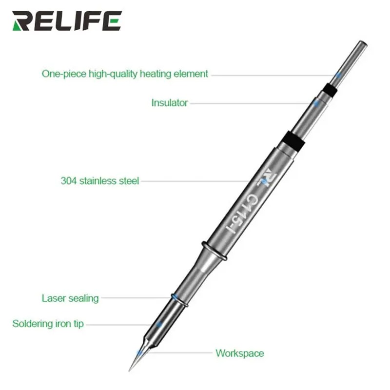 RELIFE C115-K/I/IS Nano-level  - C115 Nano Soldering Iron Station 评论和价格