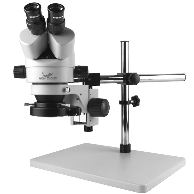 Simul-Focal 7X-45X Continuous  - Trinocular Stereo Microscope 7X-45X 评论和价格