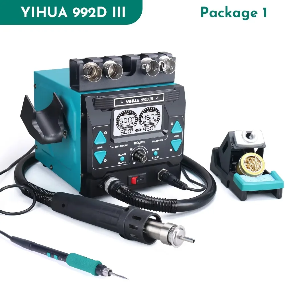 YIHUA992D-III 1000W High Power - C210 Precision Soldering Station 评论和价格